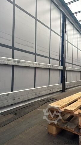 Open semitrailer with tarp KRONE STANDARD, LIFT, PALK, NEUTRAL, TOP!  MIETKAUF MGL.