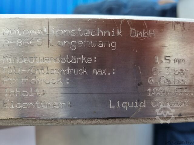 Electrically heated tank Automationstechnik GmbH 