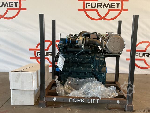 Engine Kubota V3307Cr-T. Brand new and complete. Tier 4 EPA a...