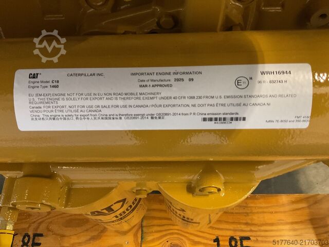 Engine Caterpillar C18  (2)