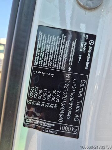 Refrigerated and freezer transport Mercedes-Benz e ACTROS 400 L