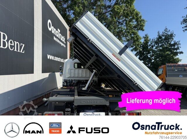 Three-way tipper van FUSO Canter 7C18 3-Seitenkipper Klima,Nutzlast 3800KG