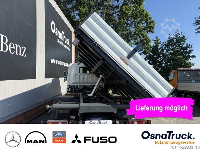 Tipper van FUSO Canter 7C18 3-Seitenkipper Klima,Nutzlast 3800KG