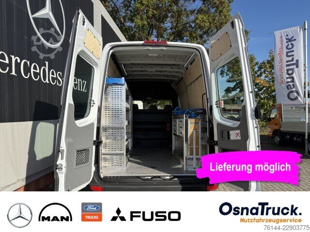 High top van Mercedes-Benz Sprinter 314 BT mittellang L2H2 WerkstatteinrichBC