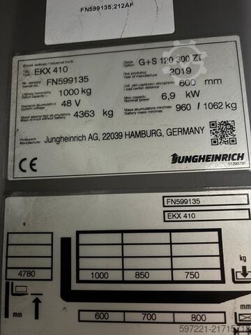 Articulated Trucks / VNA Jungheinrich EKX 410