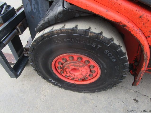 Diesel Forklift Linde H25D-03 - Triplex-Freihub + Seitenschieber