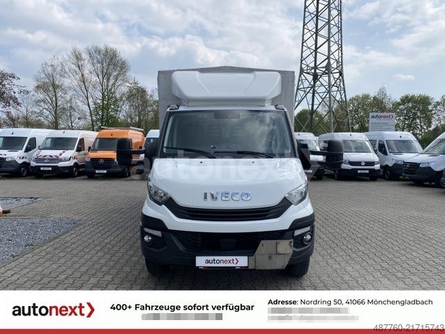 Curtain sider van IVECO Daily 70C18H DoKa *Werkstatt* LBW+AHK 3,5t+7-Sit