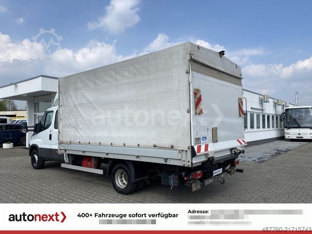Curtain sider van IVECO Daily 70C18H DoKa *Werkstatt* LBW+AHK 3,5t+7-Sit