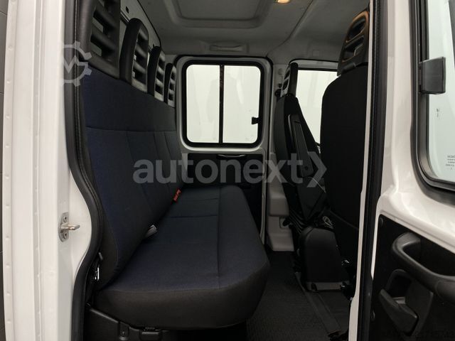 Curtain sider van IVECO Daily 70C18H DoKa *Werkstatt* LBW+AHK 3,5t+7-Sit