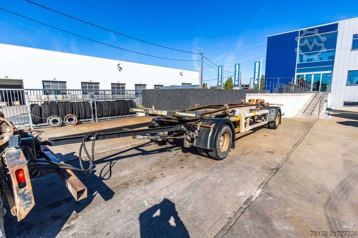 Container transport AJK CONTAINER AANHANGWAGEN