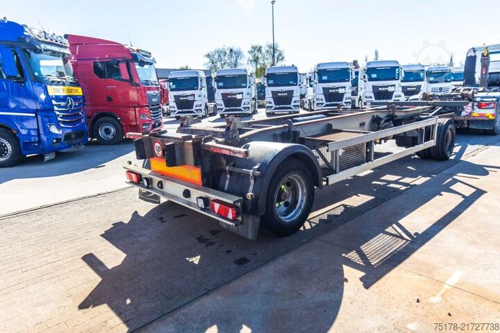 Container transport AJK CONTAINER AANHANGWAGEN