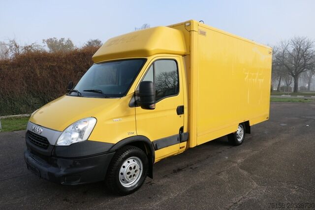 Transporter mit Koffer iveco Daily 35 S11 C30C AUTOMATIK KAMERA Regale LUFT DURCHGANG EURO-5 CoC