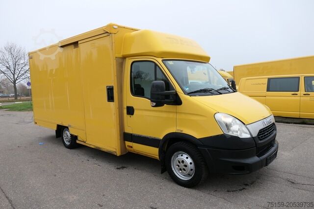 Transporter mit Koffer iveco Daily 35 S11 C30C AUTOMATIK KAMERA Regale LUFT DURCHGANG EURO-5 CoC