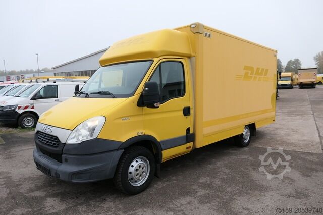 Transporter mit Koffer iveco Daily 35 S11 C30C AUTOMATIK KAMERA Regale LUFT DURCHGANG EURO-5 CoC