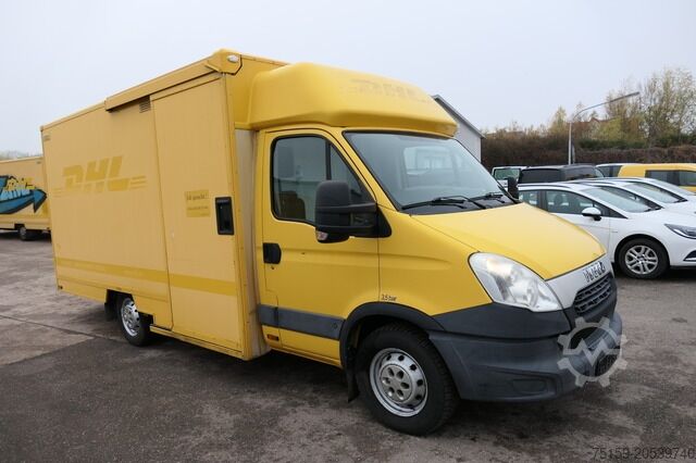 Transporter mit Koffer iveco Daily 35 S11 C30C AUTOMATIK KAMERA Regale LUFT DURCHGANG EURO-5 CoC