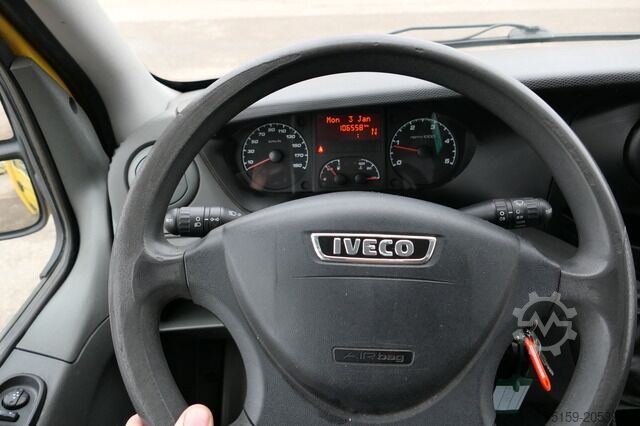 Transporter mit Koffer iveco Daily 35 S11 C30C AUTOMATIK KAMERA Regale LUFT DURCHGANG EURO-5 CoC