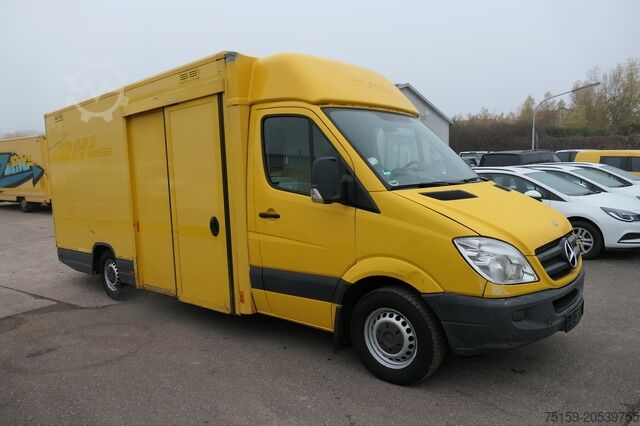 Transporter mit Koffer mercedes-benz SPRINTER 310 CDI MAXI EURO-5 KOFFER REGALE KAMERA DURCHGANG COC