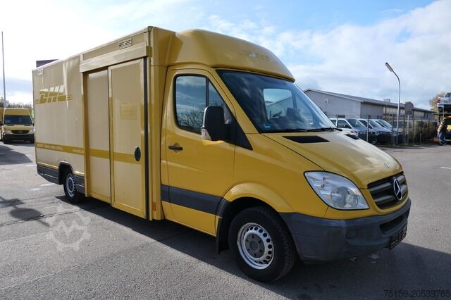 Transporter mit Koffer mercedes-benz SPRINTER 310 CDI MAXI EURO-5 KOFFER REGALE KAMERA DURCHGANG