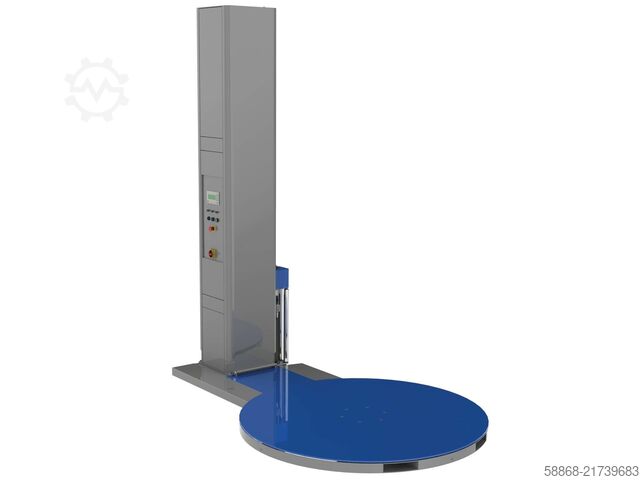 Halbautomatischer Palettenwickler  KVK 2 MA - 2t - 1650 Teller - 2400 Höhe