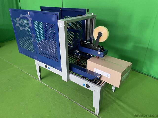 Carton sealer for opened cartons Kartonverschließmaschine min. B115/H110 MH-FJ-3A mit Deckelverschließmechanismus