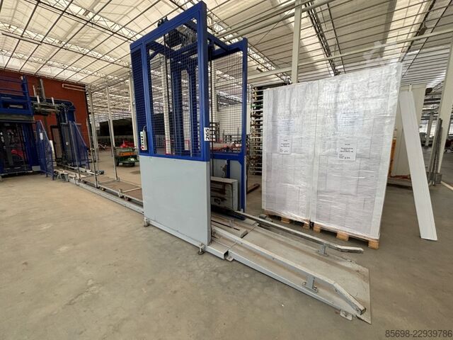 ISO ALFA 500 Danish trolley stacking and destacking machine ISO ALFA 500