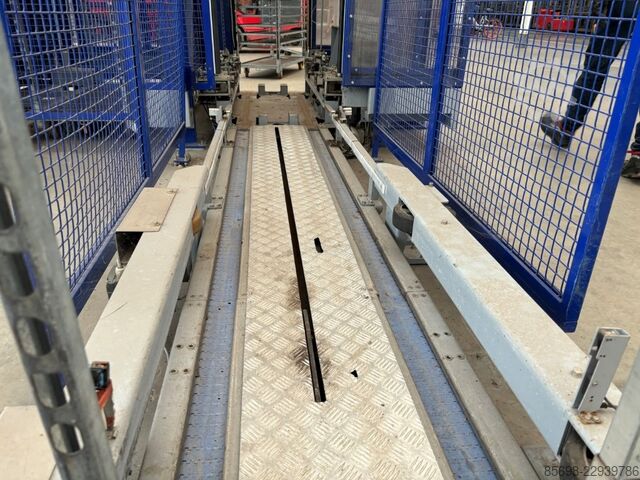 ISO ALFA 500 Danish trolley stacking and destacking machine ISO ALFA 500