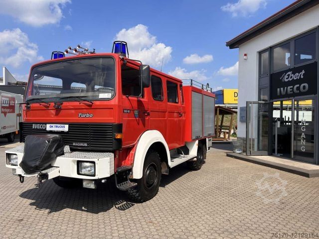 Iveco 75 16 AW 4x4 LF8 Feuerwehr Standheizung 9 Sitze