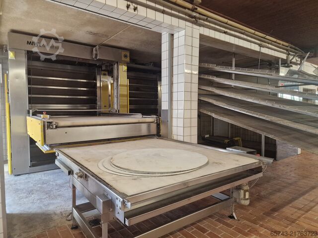 Baking ovens + loading system Miwe THERMO EXPRESS + ATHLET