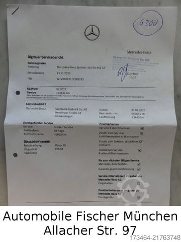 Kastenwagen MERCEDES-BENZ Sprinter Kasten *SHZ*LED*Bott*Schwingsitz*