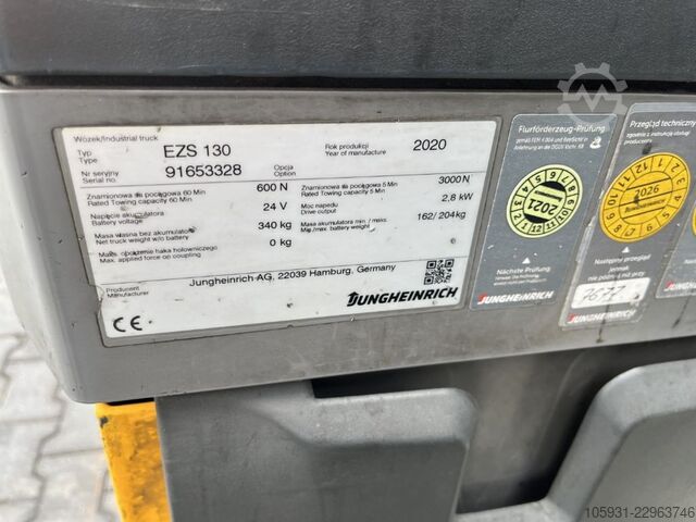 Schlepper Jungheinrich EZS130