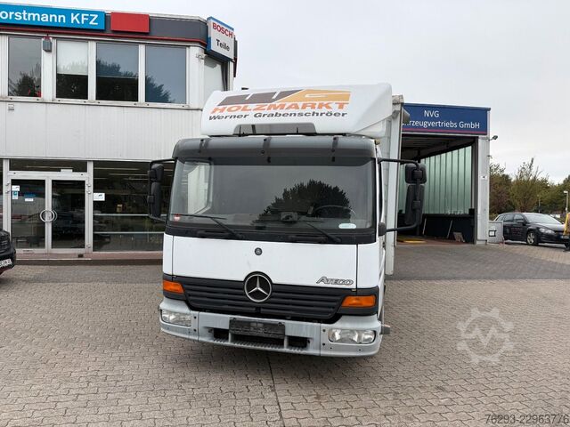 Curtain sider van MERCEDES-BENZ Atego