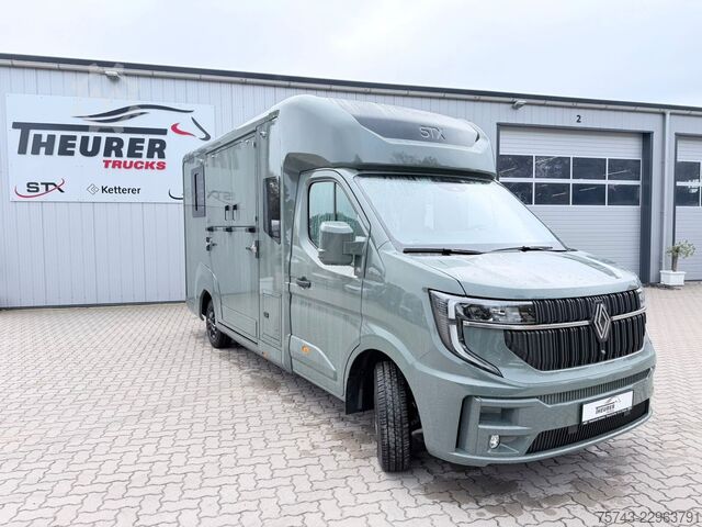 Viehtransporter RENAULT Master STX 5 Sitzer Haras ex. Lang Automatik