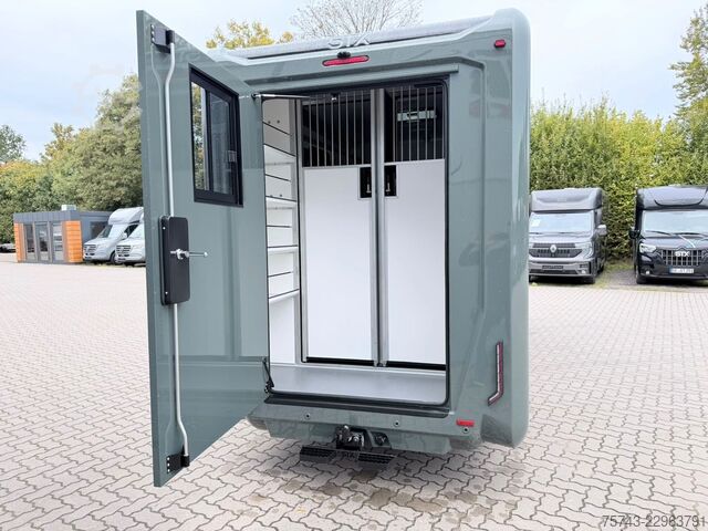 Viehtransporter RENAULT Master STX 5 Sitzer Haras ex. Lang Automatik