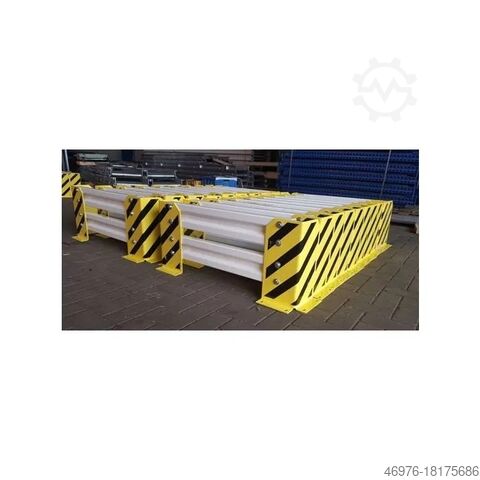 High-bay warehouse guard rail crash barrier Anfahrschutzleitplanke: lichte Weite: 800 mm