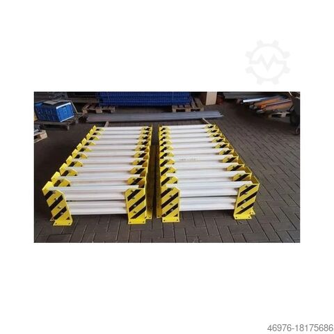 High-bay warehouse guard rail crash barrier Anfahrschutzleitplanke: lichte Weite: 800 mm
