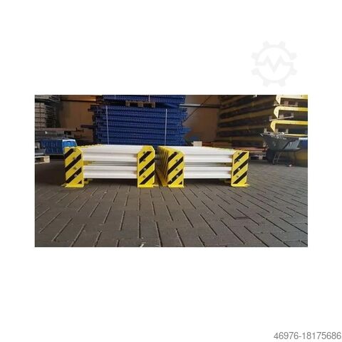 High-bay warehouse guard rail crash barrier Anfahrschutzleitplanke: lichte Weite: 800 mm
