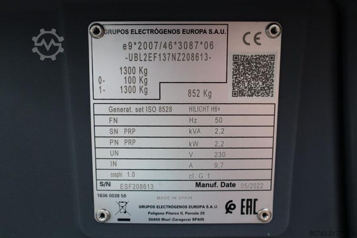 Lichtturm Atlas Copco Hilight H6+ Valid inspection, *Guarantee! Max Boom