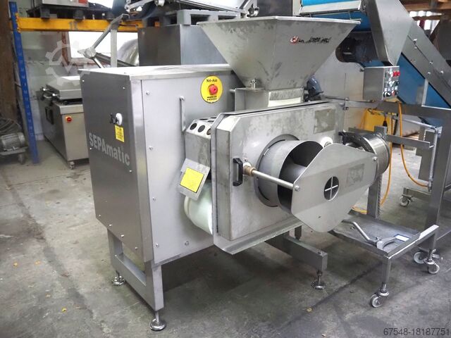 Mahl- und Trennlinie Seydelmann / SEPAmatic MG 160 B / 1200
