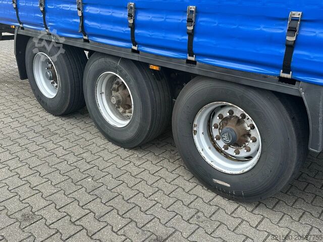 Sliding tarpaulins Krone Schuifzeil -Dak Met Borden / BPW-Assen / Apk 09...