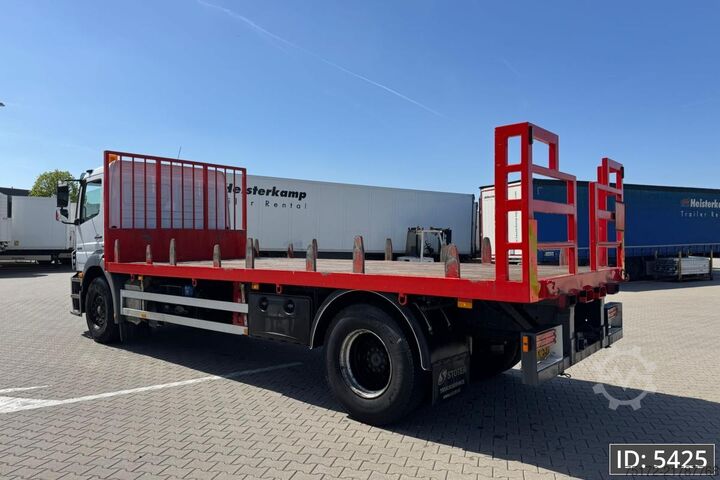 Platform trailer Mercedes-Benz Axor 1824 Day Cab, Euro 4, / EPS Automatic /6,4...