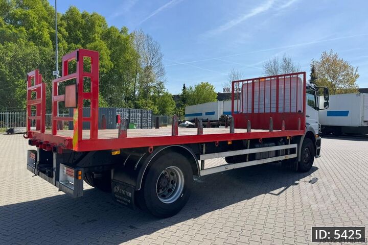 Platform trailer Mercedes-Benz Axor 1824 Day Cab, Euro 4, / EPS Automatic /6,4...