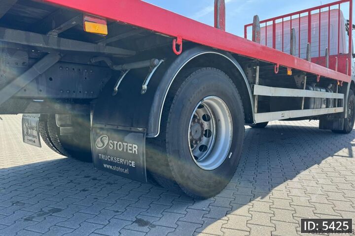 Platform trailer Mercedes-Benz Axor 1824 Day Cab, Euro 4, / EPS Automatic /6,4...
