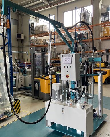 Insulating glass production machine T-S-I MASTERMIX XS