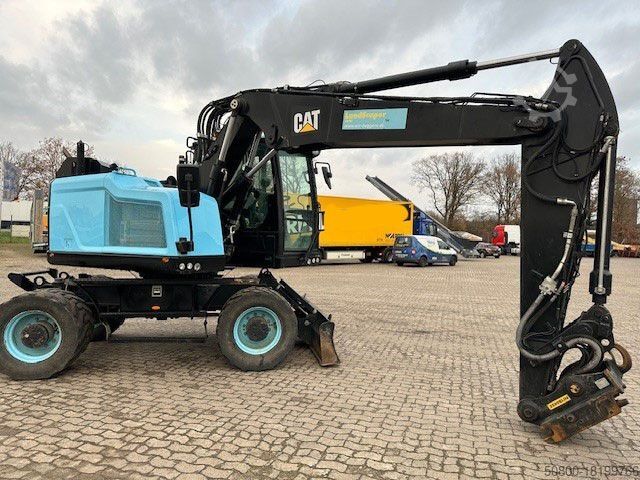 Mobilbagger CATERPILLAR M315F, OilQuick, Hammer- u- Greifersteuerung