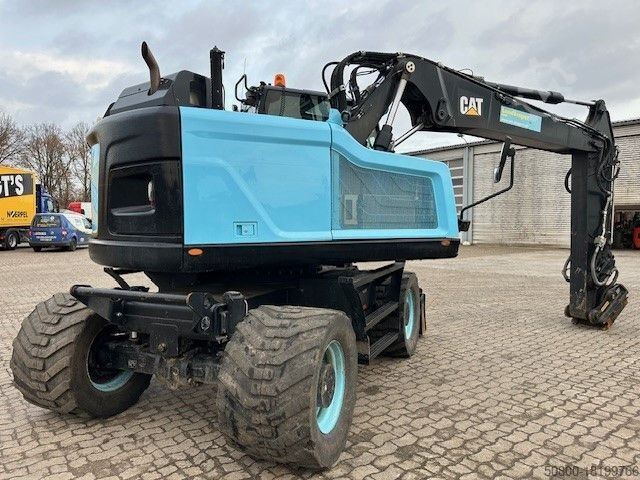 Mobilbagger CATERPILLAR M315F, OilQuick, Hammer- u- Greifersteuerung