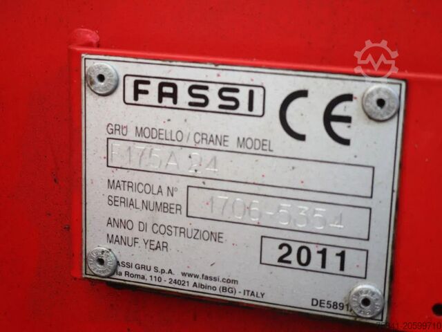 Hakenarmsystem Scania P 360 LB 6x2 Euro 6 FASSI F 175 A 24 + JOAB Haa...