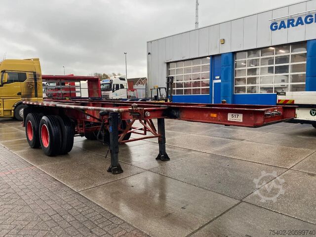 Container transport York 20 FT Chassis / Steel Suspension / Double Air