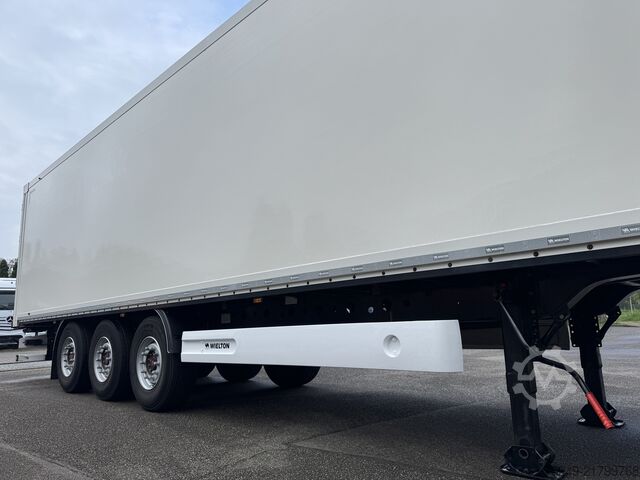 NS-3 dry freight box body, lift axle, SAF Wielton NS-3 Trockenfracht-Koffer, Liftachse, SA