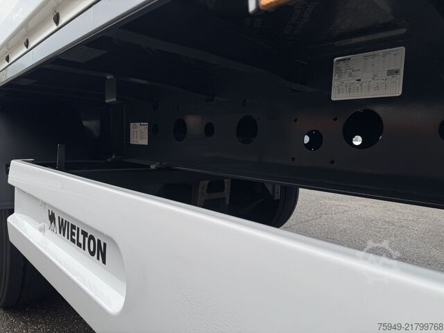 NS-3 dry freight box body, lift axle, SAF Wielton NS-3 Trockenfracht-Koffer, Liftachse, SA