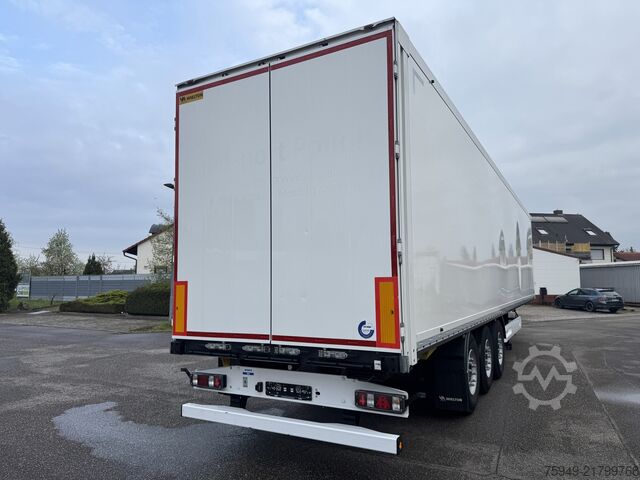 NS-3 dry freight box body, lift axle, SAF Wielton NS-3 Trockenfracht-Koffer, Liftachse, SA
